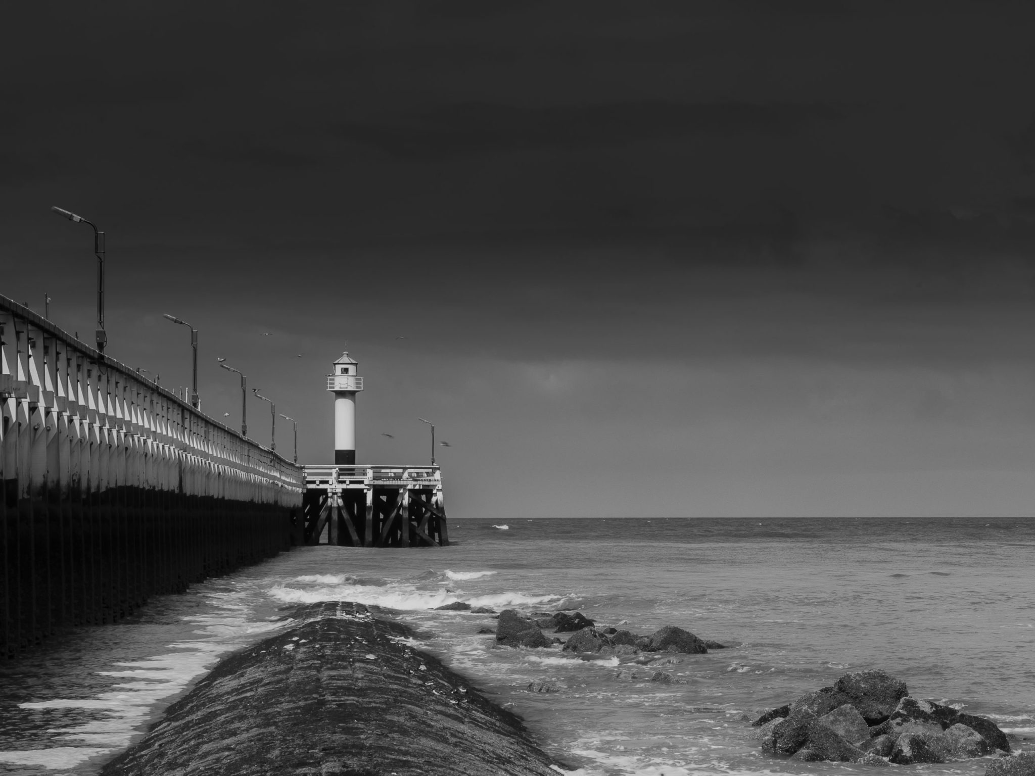 B&W staketsel Nieuwpoort